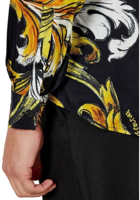 Camicia vestibilità regular Outline Barocco - VERSACE JEANS